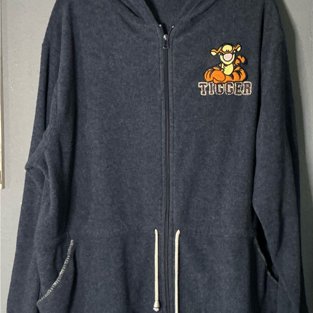 Vintage Disney Winnie The Pooh Tigger Full Zip Hoodie Jacket Women’s 2X 90s Y2K